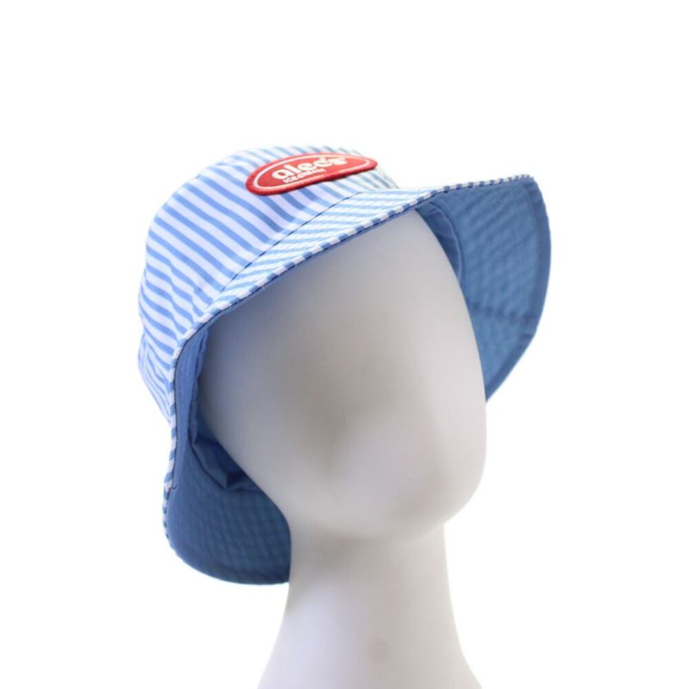 Alec's Ice Cream Womens Striped Patched Bucket Hat One Size
